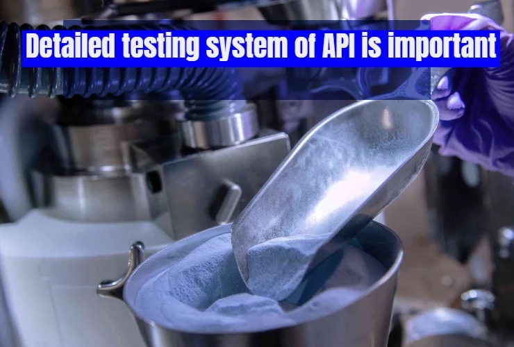 detailed testing system of API is important
