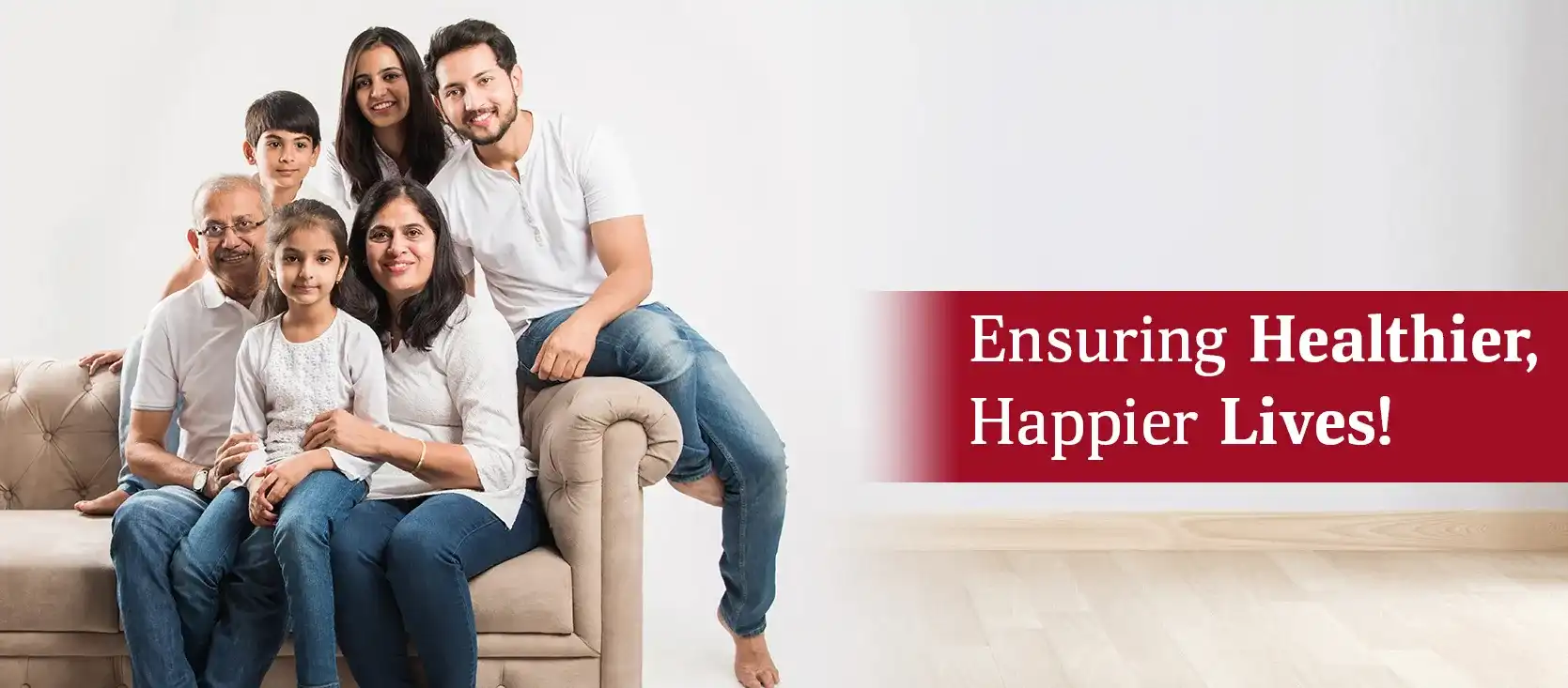 Akums CDMO tagline depicting happy family