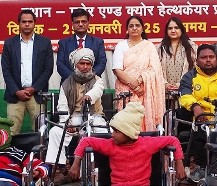 Akums CSR initiative providing assistive devices to physically disabled individuals