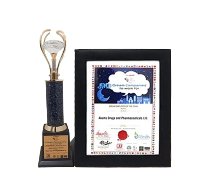 Akums CDMO honored with Dream employer of the year award by Times Ascent