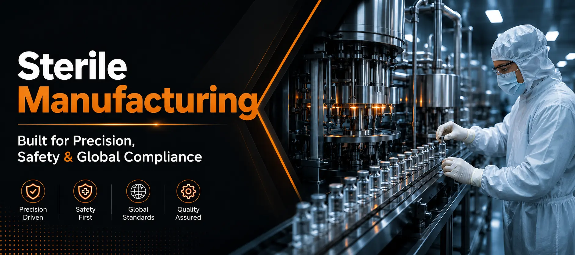 Sterile Manufacturing Banner